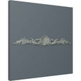 thumbnail image 5 of Ekena Millwork 43 1/4"W x 7"H x 1 1/4"P Quentin Shell Center with Scrolls Onlay, 5 of 6