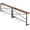 Rustic Brown, variant on 78.88" Narrow Console Table with Power Outlets & USB-C, Adjustable Height 24.4"-32.7", Behind Couch Table for Living Room with X-Frame Support,Modern Black