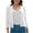 White, variant on QINCAO Women's Cardigan Sweater Open Front Knit Coat Shrugs for Women,Red-2XL(20-22)