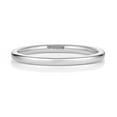 thumbnail image 2 of 9k White Gold 1.7mm Soft Court Comfort Men/Women Wedding Band/Ring, 2 of 2