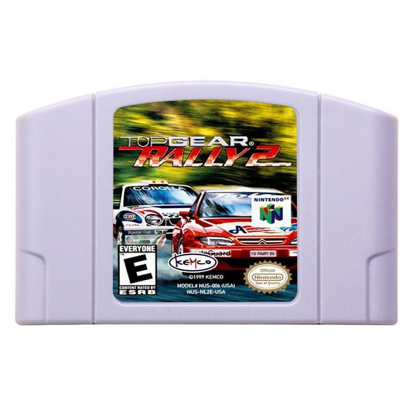 N64 games Cartridge Top Gear Rally 2