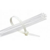 JAYDEE BOEN ZT-0009 Cable Ties,Clear,Nylon,8",PK500