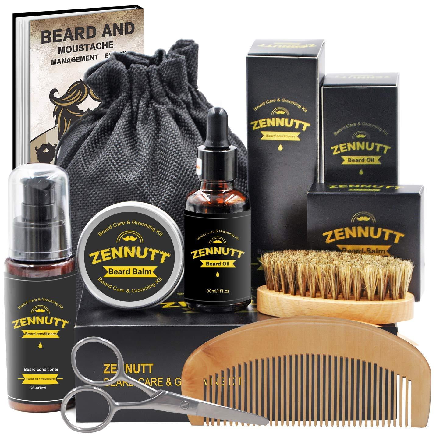 Ultimate Beard Care Kit for Men w/ Free Beard Conditioner & Beard Balm