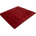 thumbnail image 3 of Magic Rugs Maroon-Red Tribal Gabbeh Modern Square Rug, 6' x 6', 3 of 12