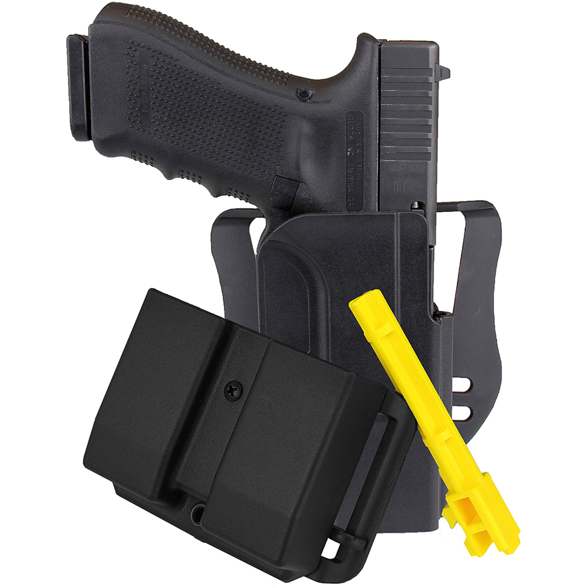 1 Right Free Shipping. 1 Left TWO 3D Printed Magazine Holsters for GLOCK 9mm 