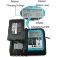 thumbnail image 4 of DC18RC 14.4V-18VLi-Ion Battery Charger Compatible with Makita DC18RC DC18RD DC18RA DC18SD DC18SF to Work with BL1830 BL1840 BL1850 BL1860 BL1840B BL1820 BL1815 BL1430 BL1450  with Screen, 4 of 4