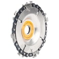 thumbnail image 3 of 4 Inch Chain Saw Disc Cutting Blade Shaping and Cutting Disk Angle Grinder Accessories Carbide Wood Carving Disc for Carving, Pruning and Cutting, 3 of 7