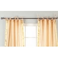 thumbnail image 2 of Misty Rose  Tie Top  Sheer Sari Curtain / Drape / Panel   - 80W x 120L - Piece, 2 of 2