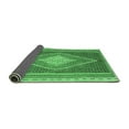 thumbnail image 2 of Ahgly Company Indoor Rectangle Abstract Emerald Green Contemporary Area Rugs, 2' x 3', 2 of 4