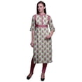 thumbnail image 1 of Bimba Robe Kurti Longue Indienne Imprimée, Tunique Droite, Robes pour Femmes, 1 of 5