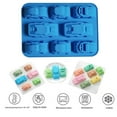 thumbnail image 3 of HYCSC Silicone Car Mold, 8-In-1 Car Silicone Cake Mold, Sports Car Silicone Cake Mousse Mold, 8 Cavity Car Handmade Bread Mold(2PCS), 3 of 7