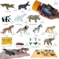thumbnail image 2 of Set de juguetes EXPLORACY de 10 piezas: mini animales de safari realistas, 2 of 7