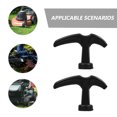 thumbnail image 3 of QUMIIRITY 6pcs T Handle Bolts Lawn Mower Black ABS Starter Handle for Trimmer, 3 of 7