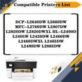 thumbnail image 2 of TN-830 TN830 Toner Cartridges Compatible for Brother DCP-L2640DW L2660DW MFC-L2760DW L2807DW L2820DW L2820DWXL HL-L2400D L2405W L2420DW L2460DW L2460DWXL Printers, 2 of 7