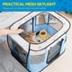 thumbnail image 3 of Jaula portátil plegable para perros y gatos Avont con piso y puerta de malla, 3 of 7