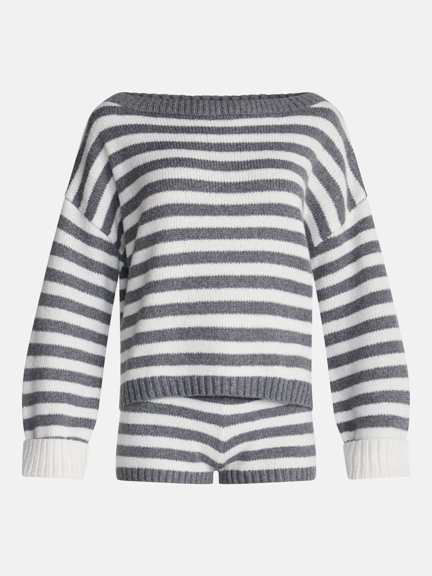 No Boundaries Sweater and Shorts Set, 2 Piece, Women's XXS-XXL