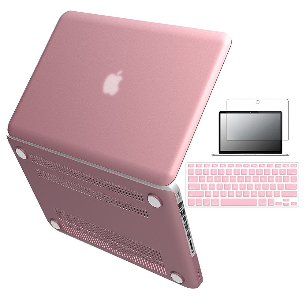 iBenzer 3 in 1 Macbook Pro 13" SoftSkin Plastic Hard Case Cover