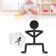 thumbnail image 4 of Juguetes Stickman observación de cultivo juguete Stickman de madera sin rebabas de Color negro ligero pequeño para regalo para juego educativo, 4 of 8