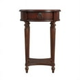 thumbnail image 2 of Butler Specialty Jules 1-Drawer Cherry Round Accent Table, 2 of 6