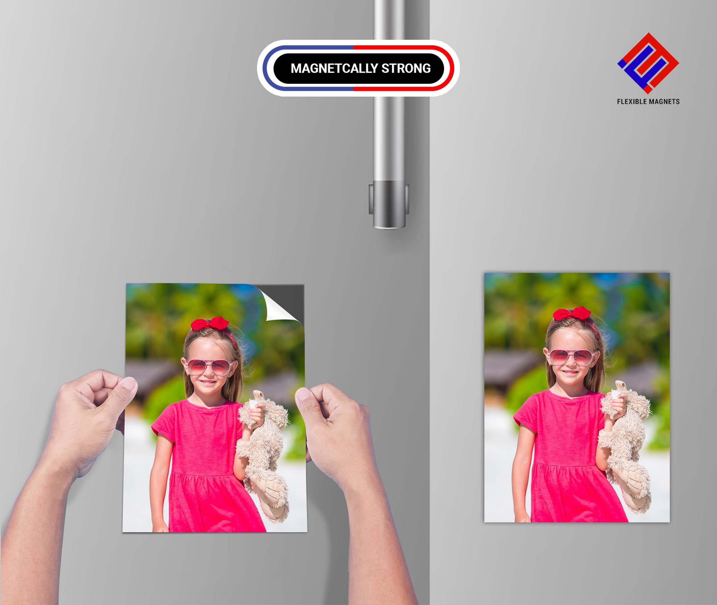 mandskab Undertrykkelse Virksomhedsbeskrivelse Self Adhesive Magnetic Sheets, All Sizes & Pack Quantity for Photos &  Crafts! By Flexible Magnets-5 x 7 20 mil - 2 pack - Walmart.com
