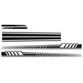 thumbnail image 1 of Amdohai 5Pcs Car Stickers Body Sticker Decals Stripes Car Side Door Body Hood Rearview Mirror Decal Stickers Set Racing, 1 of 6