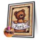 thumbnail image 2 of Wdftyju DIY Full Round Drill Diamond Painting 5D recuerdos de la infancia oso Poster Kit Wdftyju 6bh6yc5wy4dw9cc8D01, 2 of 9