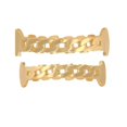 thumbnail image 2 of Joyas Chapado en Oro Cobre Aceite Swag - 1 Hugo  Rejillas de dientes de oro, 2 of 7
