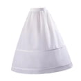 thumbnail image 2 of Zentra Jupon de Robe de Mariée, Jupon Léger avec Ceinture Élastique, Confortable, Demi-Style g, 2 of 7