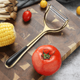 thumbnail image 4 of Pelador de verduras de primera calidad de acero inoxidable - Pelador de patatas - Peladores de verduras para la cocina, 4 of 5