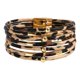 thumbnail image 2 of Pulsera de para mujer, accesorios para conjuntos, fácil de usar, duradera, tipo brazalete. Amarillo leopardo, 2 of 8