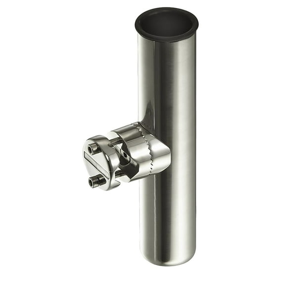 Clamp-On Rod Holder, Stainless Steel