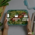 thumbnail image 4 of Ello 3.4 Cup 10Pc, 5 Pack Glass Meal Prep Sets Leak-Proof Glass Food Storage Containers with Airtight BPA-Free Plastic Lids, Dishwasher, Microwave, and Freezer Safe Mixed Berry, 4 of 8