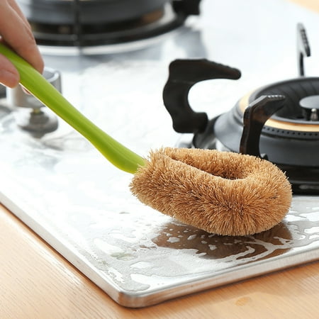 

Hadanceo Dishwashing Brush Lightweight Pots Pans Sink Dishwashing Brush Strong Decontamination Great for Home