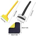 thumbnail image 4 of Xihbxyly Pala de Nieve, Rascador de Hielo de Alta Resistencia, Herramienta Ergonómica de Mango Largo, Remoción de Nieve Eficiente, Uso Versátil En Exteriores, Esencial para El Propietario de Un Vehíc, 4 of 7