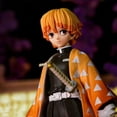 thumbnail image 2 of New, Tanjiro Kamado Zenitsu Agatsuma Big Size 24cm/9.4inch Statue PVC Collectible (Zenitsu Agatsuma), 2 of 6