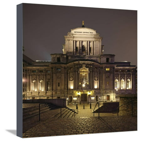 The Methodist Central Hall Westminster Is a Multi-Purpose Venue and Tourist Attraction, London Stretched Canvas Print Wall Art By David