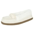 thumbnail image 4 of Jessica Simpson Womens Micro Suede Moccasin Indoor Outdoor Slipper Shoe, 4 of 9