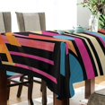 thumbnail image 4 of Yayeee Tablecloths for Rectangular Tables 60 x 108 inch Party Table Cover, Futuristic Sun, 4 of 6