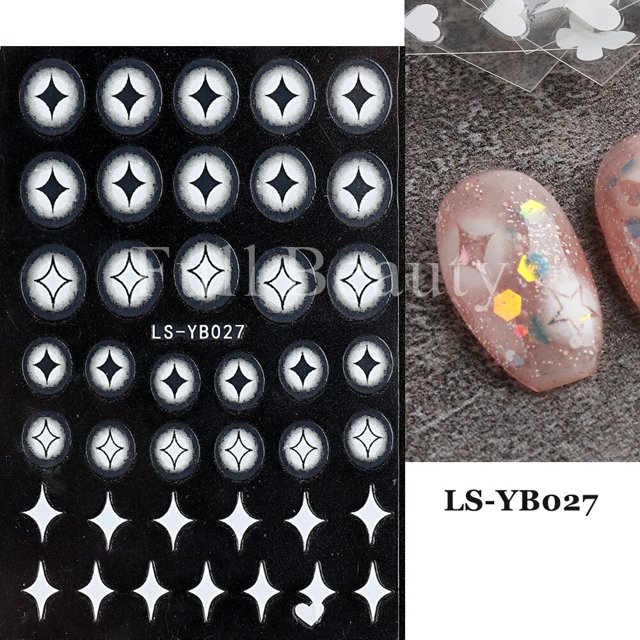Pegatinas de corazón bronceado para uñas, deslizadores adhesivos de mariposa, estrella y Luna láser dorado y plateado, accesorios para decoración de uñas DIY, GLBTF-S Deco Dengxun unisex