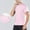 Pink, variant on Dianli Activewear Running Men's Solid Color Stretch Short Sleeve Round Neck Performance Top Casual Fashion Elastic Breathable Quick-Dry Slim-Fit Running Fitness Tee Workout Training