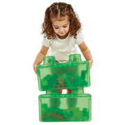 Jelly Blox - Stash & Stack - 2-in-1 Storage Case by Goliath, Includes 30 Pieces, Ages 2+