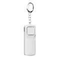 thumbnail image 1 of Alarma de seguridad personal, dispositivos de protección de alarma de defensa de emergencia de 130dB, de protección, alarma para mayores Blanco Soledad Llavero de alarma personal, 1 of 4