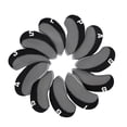 thumbnail image 4 of Protector de cabeza de palo de Golf DYNWAVEMX 11 Uds. Neopreno impermeable Gris, 4 of 8