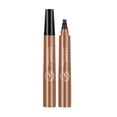 thumbnail image 2 of SDJMa Liquid Eyebrow Pen, Microblading Eye Brow Pencil with 4 Micro Tip, Waterproof Brow Pen Filler Creates Natural Brow Makeup, Long-lasting (Light brown), 2 of 2