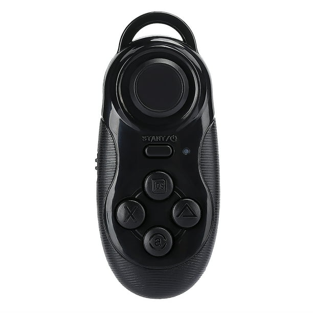 Mini Gamepad Bluetooth para teléfono con asa multifunción, control remoto para gafas VR, color negro