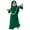 Green, variant on Toddler Baby Girl Abaya Dress with Hijab Long Sleeve Smocked Dress Islamic Dubai Full Cover Modest Muslim Dress 2-3 Years Pink