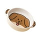 thumbnail image 2 of Cuenco de cerámica para comida de perros y gatos, cuenco de comida para gatos a prueba de derrames, de gran capacidad, con doble oreja, protección de la columna Cervical, para cachorros de interior L, 2 of 5