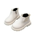 thumbnail image 4 of vokkrv Girls Ankle Boots Side Zipper Chelsea Booties Sole (Toddler/Little Kids/Big Kids), 4 of 4