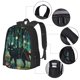 thumbnail image 2 of Balery Mystical Black Cat Fireflies Mochila para hombre y mujer - Tela Oxford 600D resistente - Gran capacidad, resistente al agua, ideal para la escuela, viajes y senderismo, 2 of 6