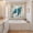 Turquoise Blue, variant on Teal Jellyfish Coastal Kitchen Curtains Window Panels, Vintage Summer Beach Nautical Insulated Window Treatment Curtain, Grommet Curtains for Bedroom/Living Room/Bathroom, 2 Piece 52"Wx84"L